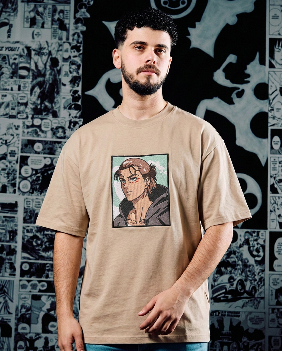 Eren Yeager Legacy Embroidered Tee