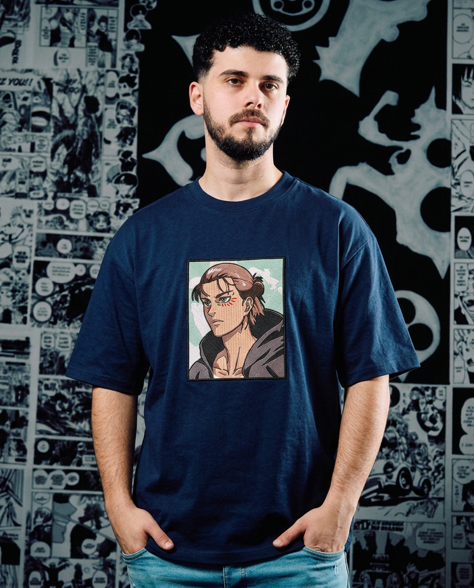Eren Yeager Legacy Embroidered Tee