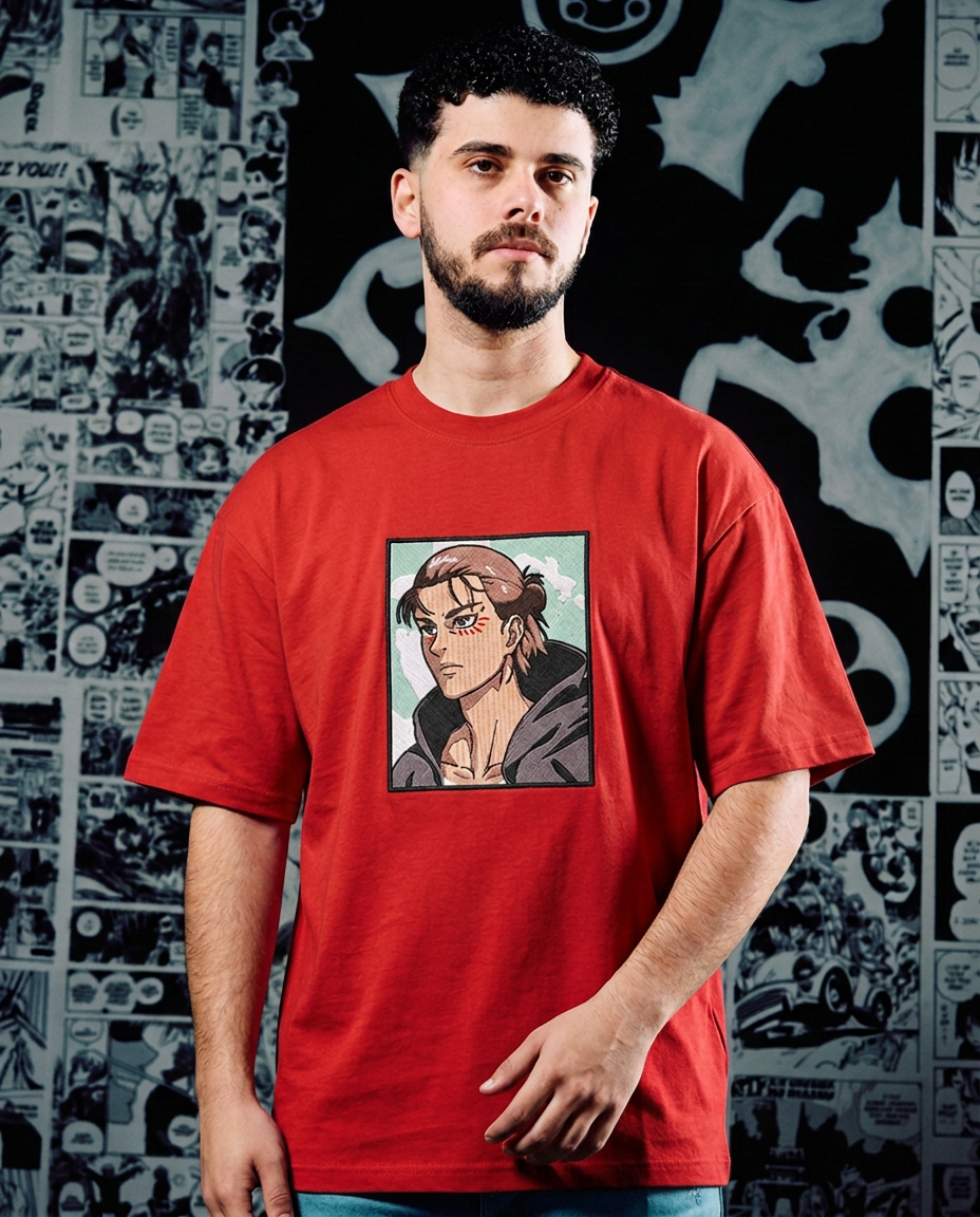 Eren Yeager Legacy Embroidered Tee