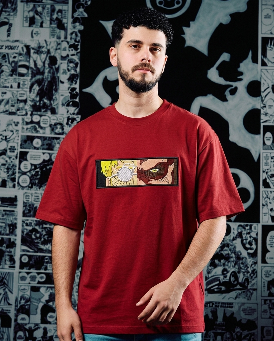 Zeke Yeager Beast Titan Embroidered Tee
