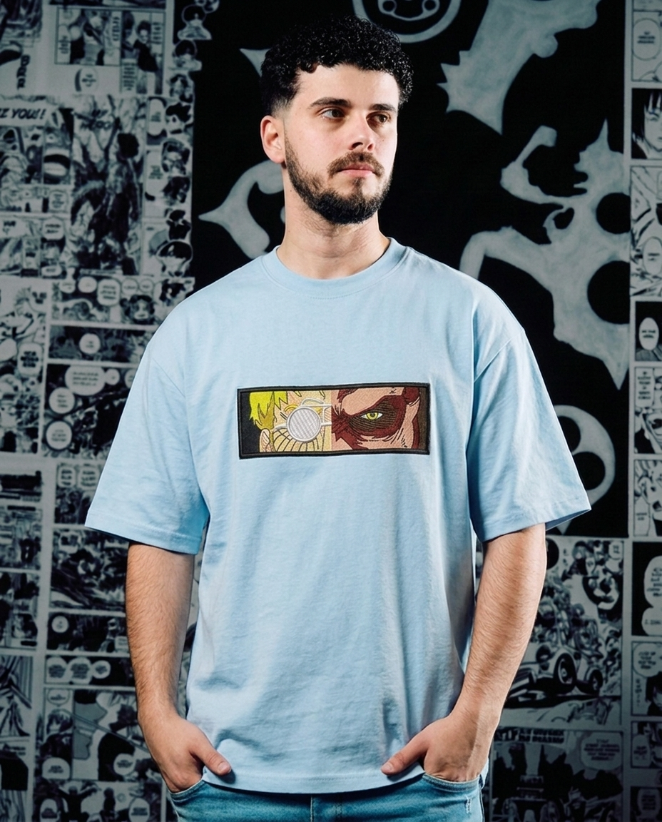 Zeke Yeager Beast Titan Embroidered Tee