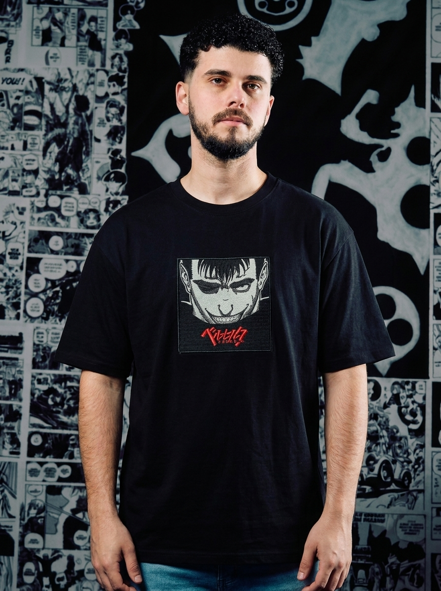 Apostle's Wrath Embroidered Tee - Black