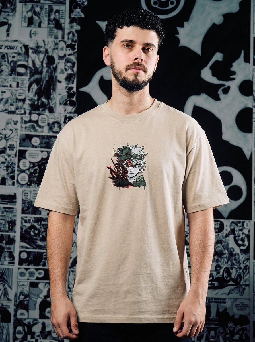 Wind Spirit Mage Embroidered Tee - White
