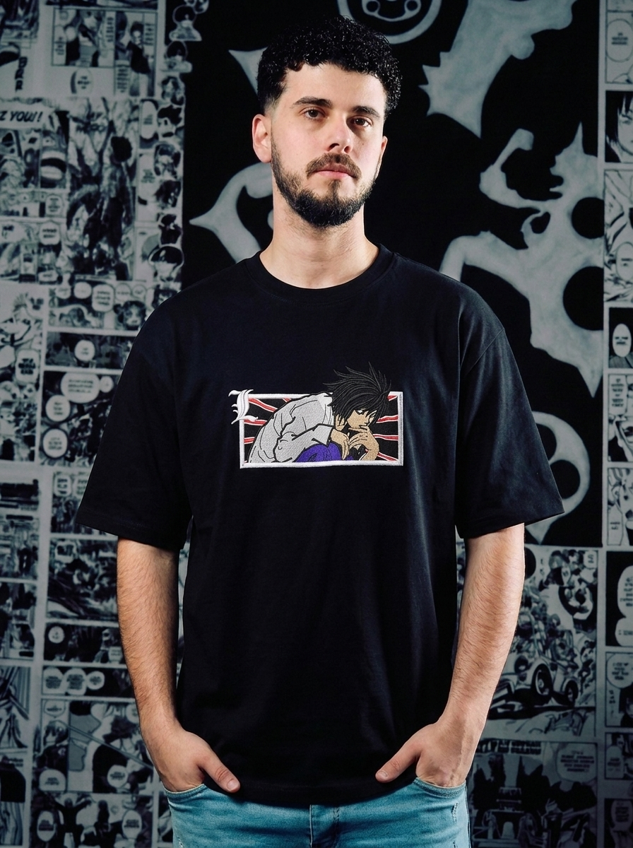 Just Justice Embroidered Tee - Black