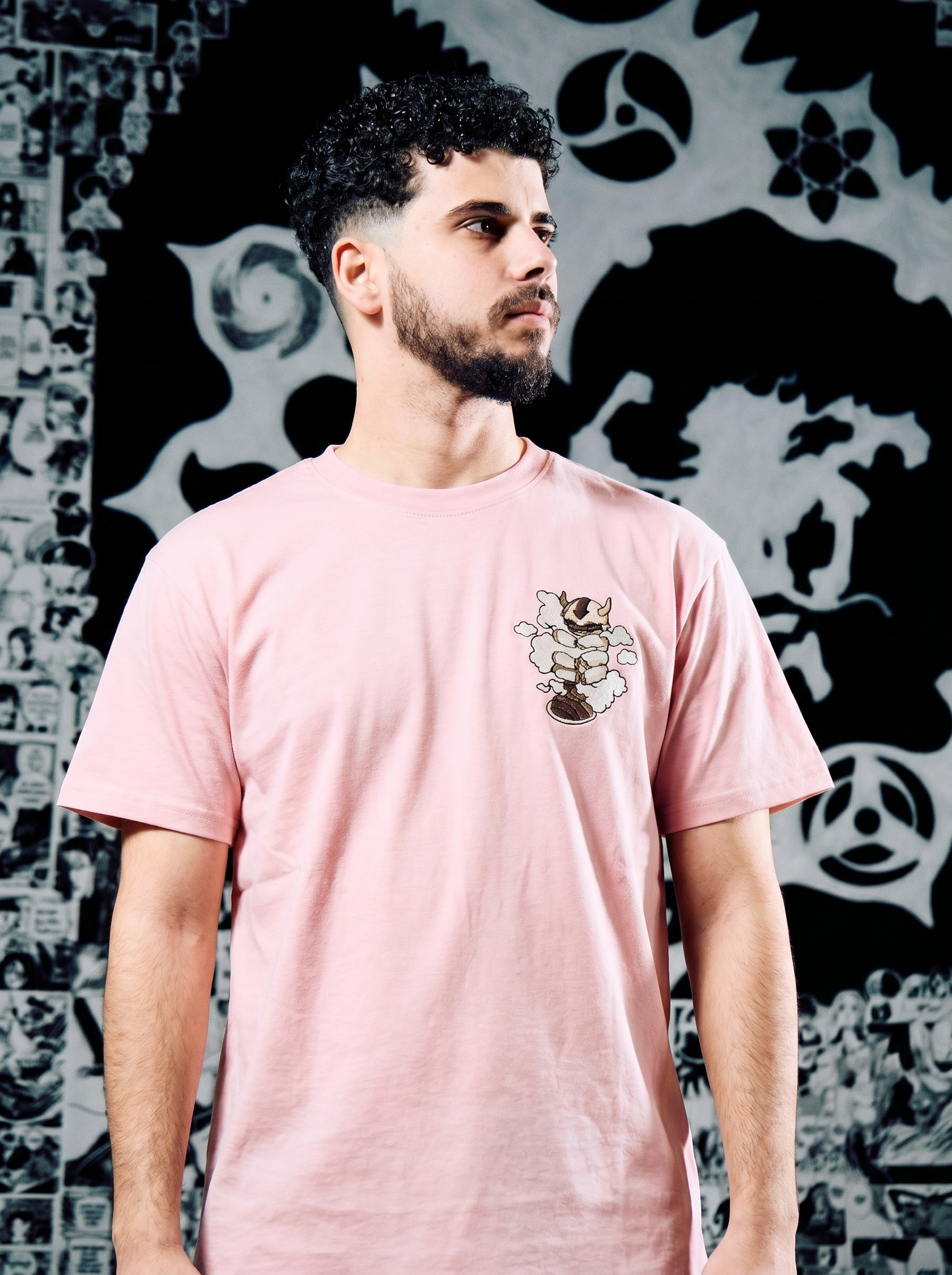 Appa Premium Embroidered Short Sleeve T-Shirt – Avatar Anime Streetwear