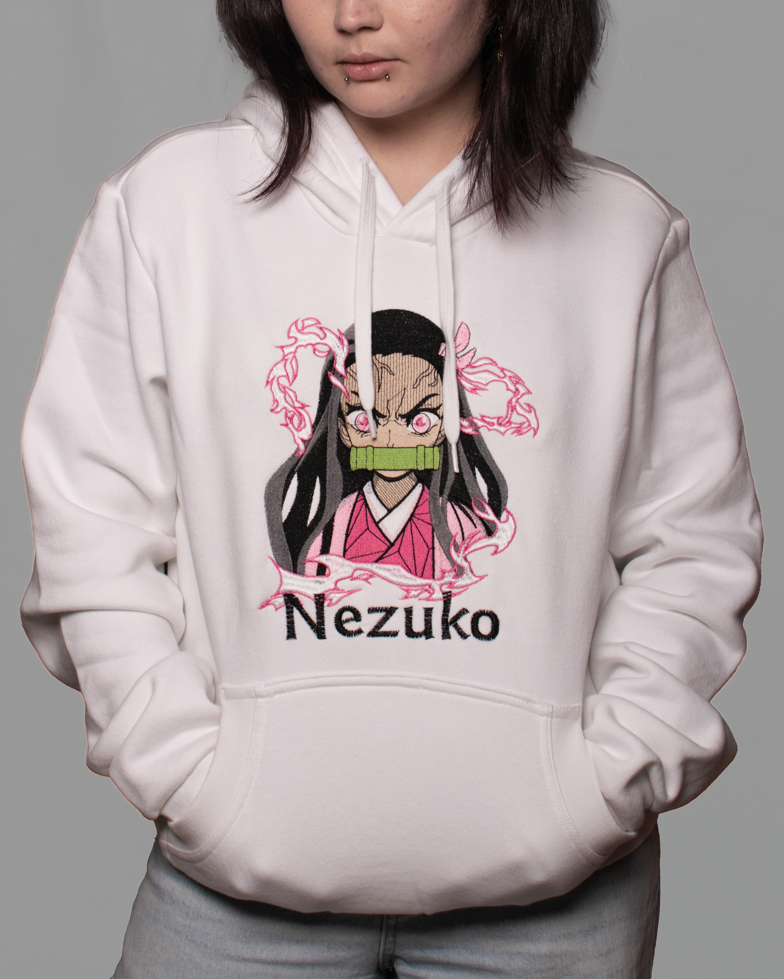 Demon Slayer Hoodie – Nazuko & Tanjiro Edition