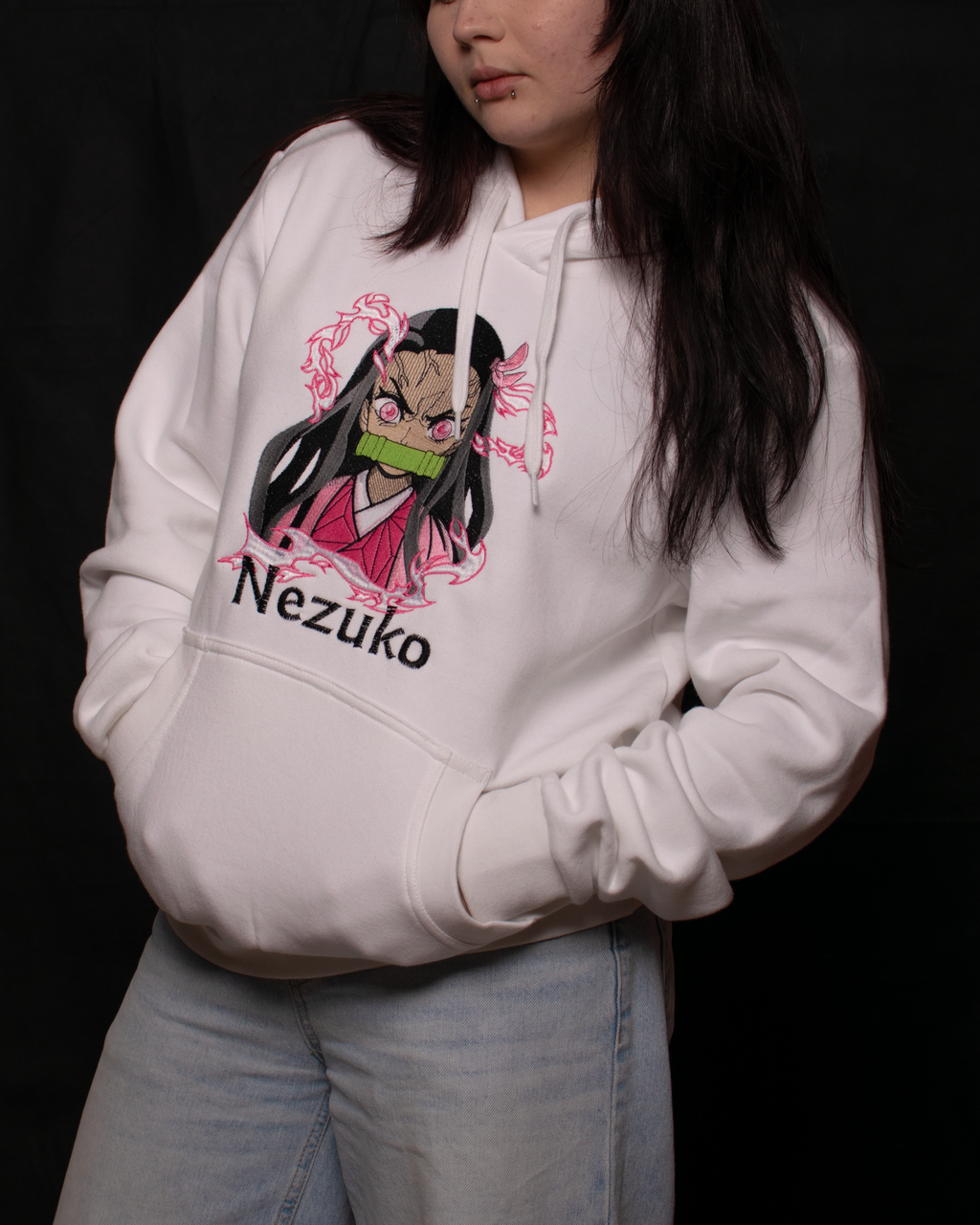 Demon Slayer Hoodie – Nazuko & Tanjiro Edition