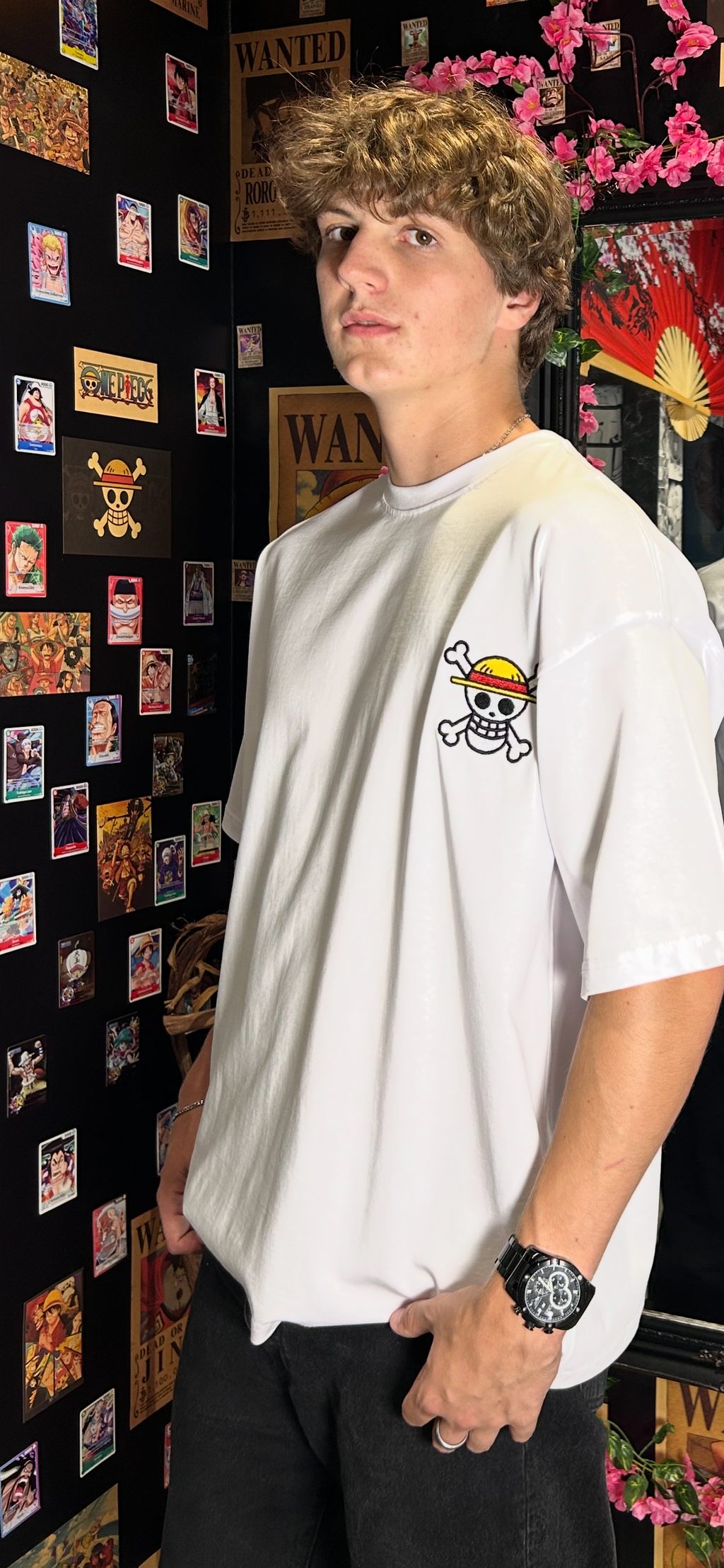 One Piece T-shirt – Straw Hat Skull Logo Edition