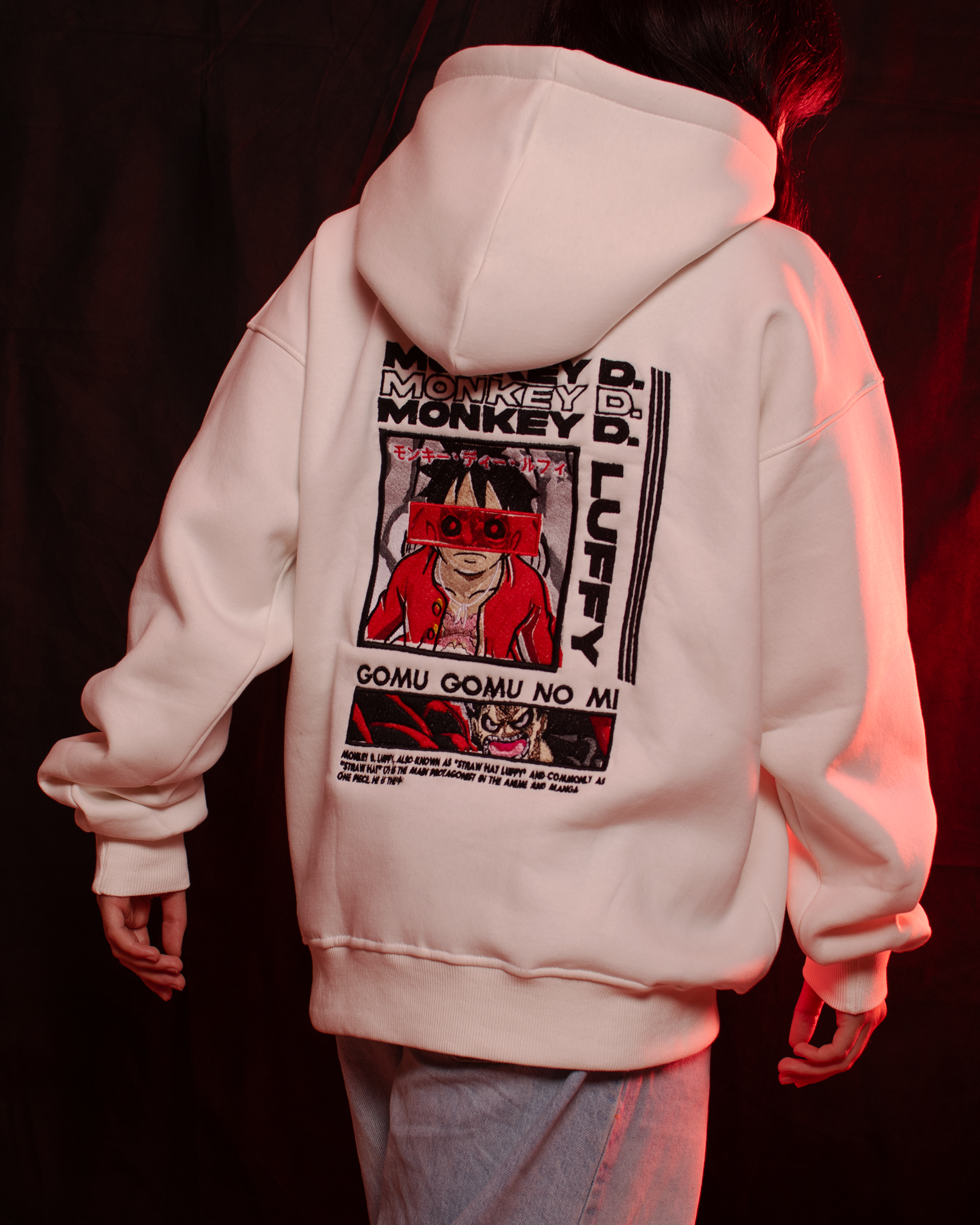 One Piece Hoodie - Luffy ´I Smell Adventure´ Edition