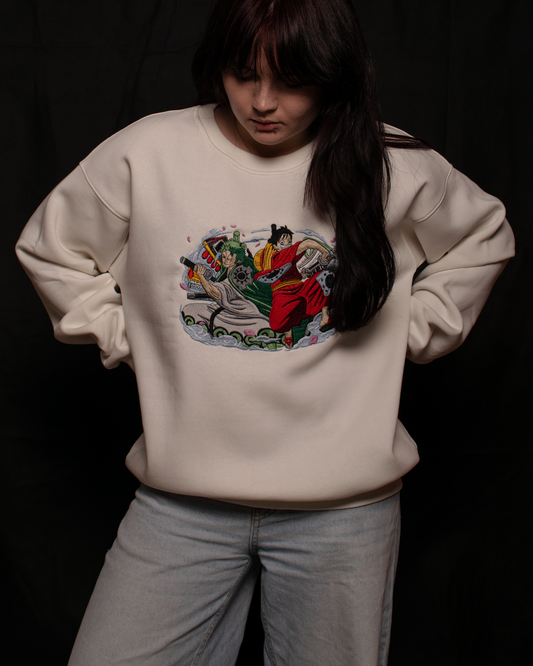 One Piece Hoodie - Zorro & Luffy Edition