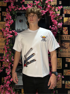 One Piece T-Shirt – Straw Hat & Three Swords Edition