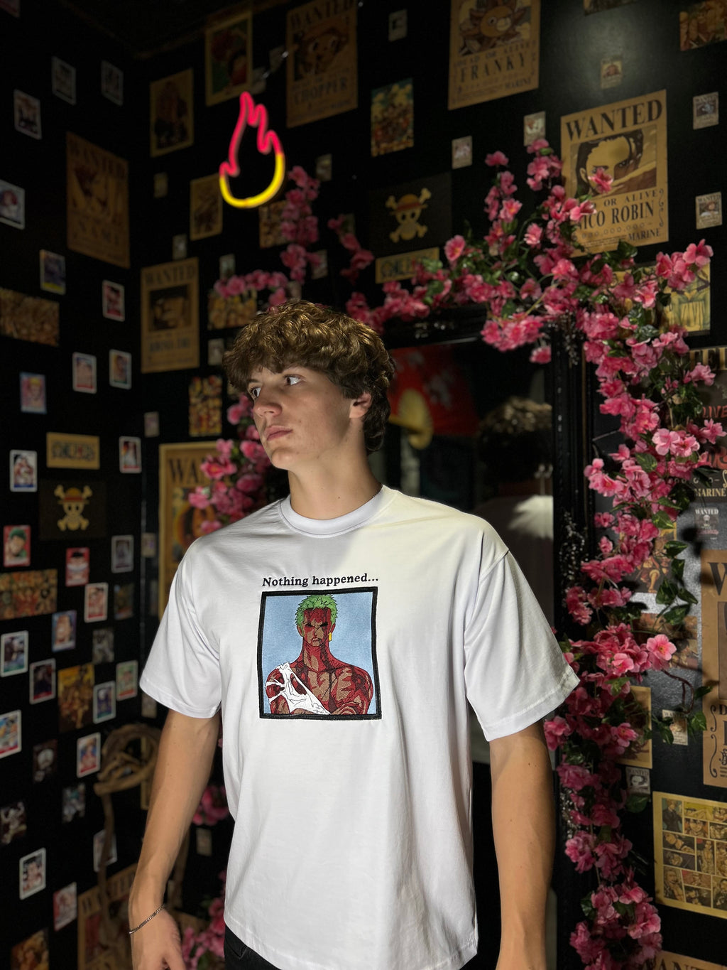 One Piece T-Shirt – Zoro “Nothing Happened” Edition