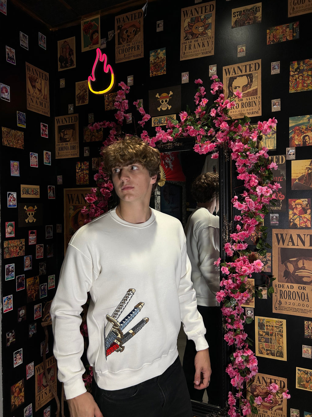 One Piece Sweater – Zoro’s Three Swords Edition