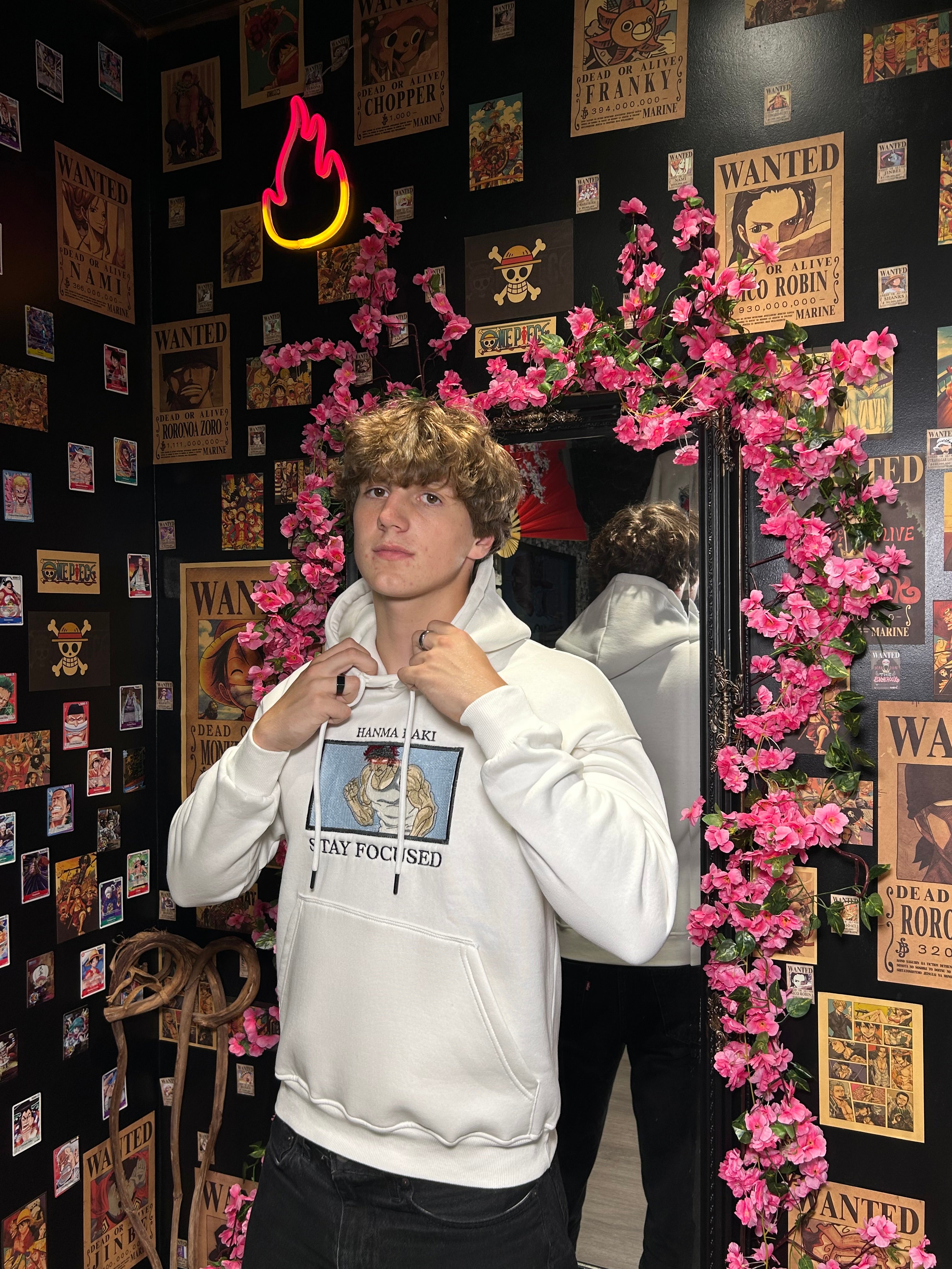 Baki Hoodie – Hanma Baki ´Stay Focused´ Edition