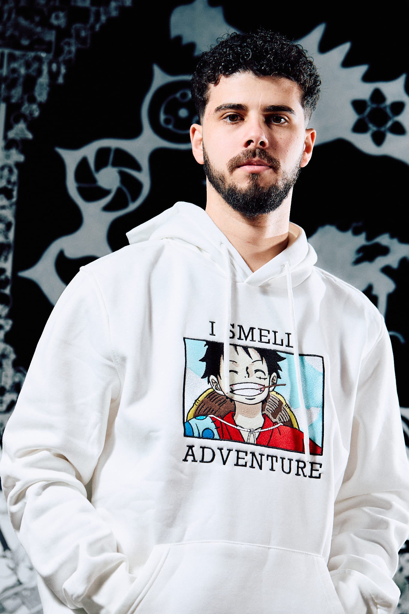 One Piece Hoodie - Luffy ´I Smell Adventure´ Edition