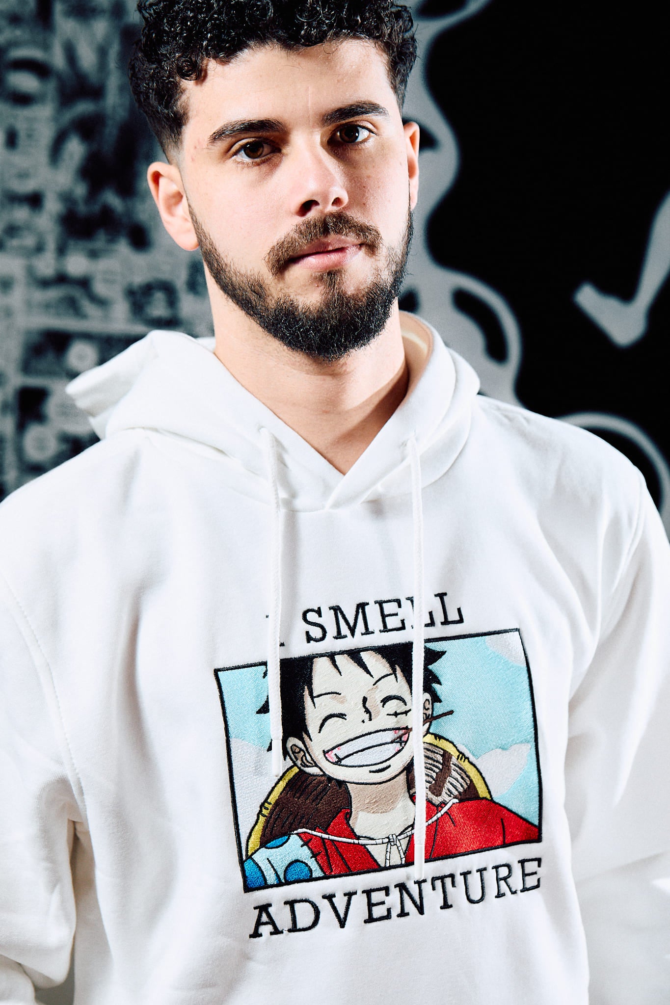 One Piece Hoodie - Luffy ´I Smell Adventure´ Edition