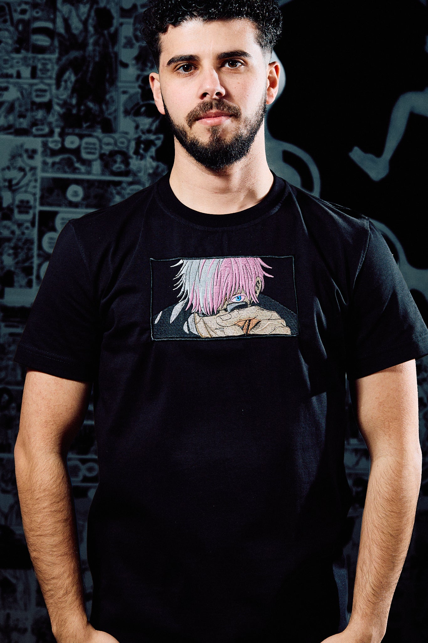 Jujutsu Kaisen T-Shirt – Gojo Satoru Limitless Edition - Black