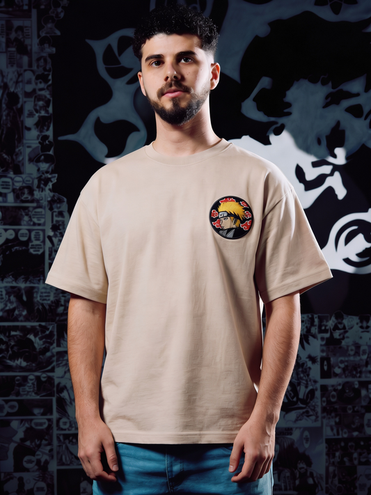 Pain (Naruto) Premium Embroidered T-Shirt – Naruto Shippuden Anime Streetwear