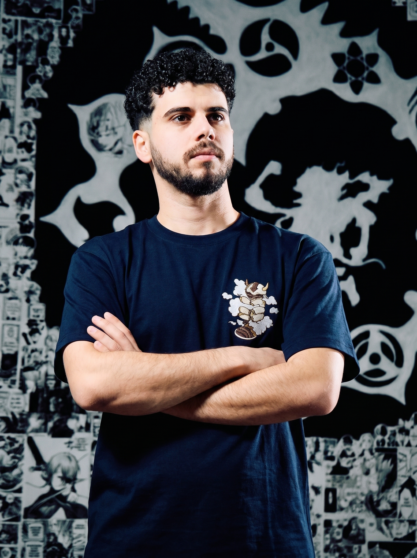 Appa Premium Embroidered Short Sleeve T-Shirt – Avatar Anime Streetwear
