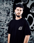Naruto Logo Premium Embroidered Short Sleeve T-Shirt – Anime Streetwear