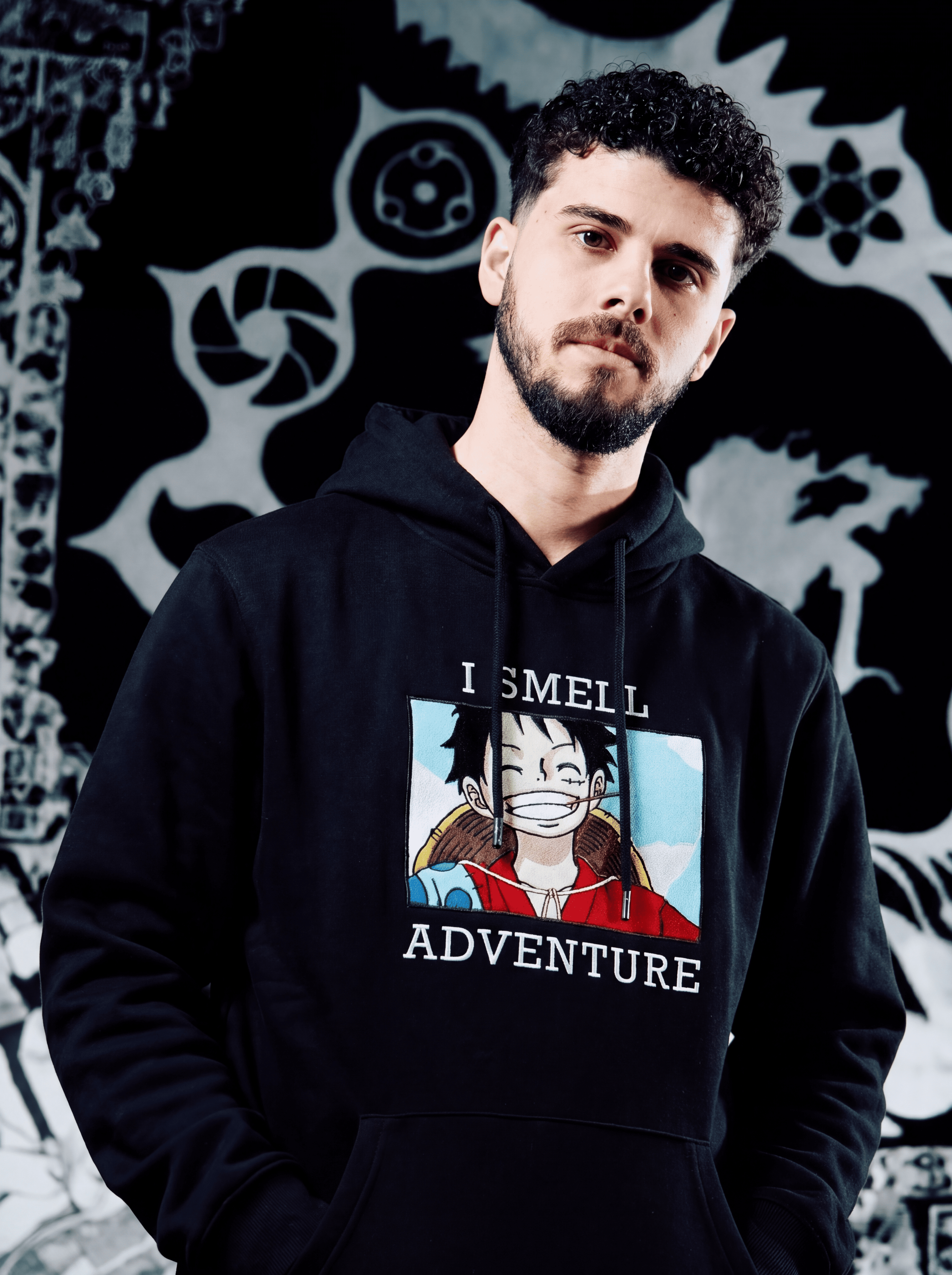 One Piece Hoodie - Luffy ´I Smell Adventure´ Edition