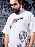 Death Note 2-in-1 Premium Embroidered Short Sleeve T-Shirt – Dual Design Anime Streetwear