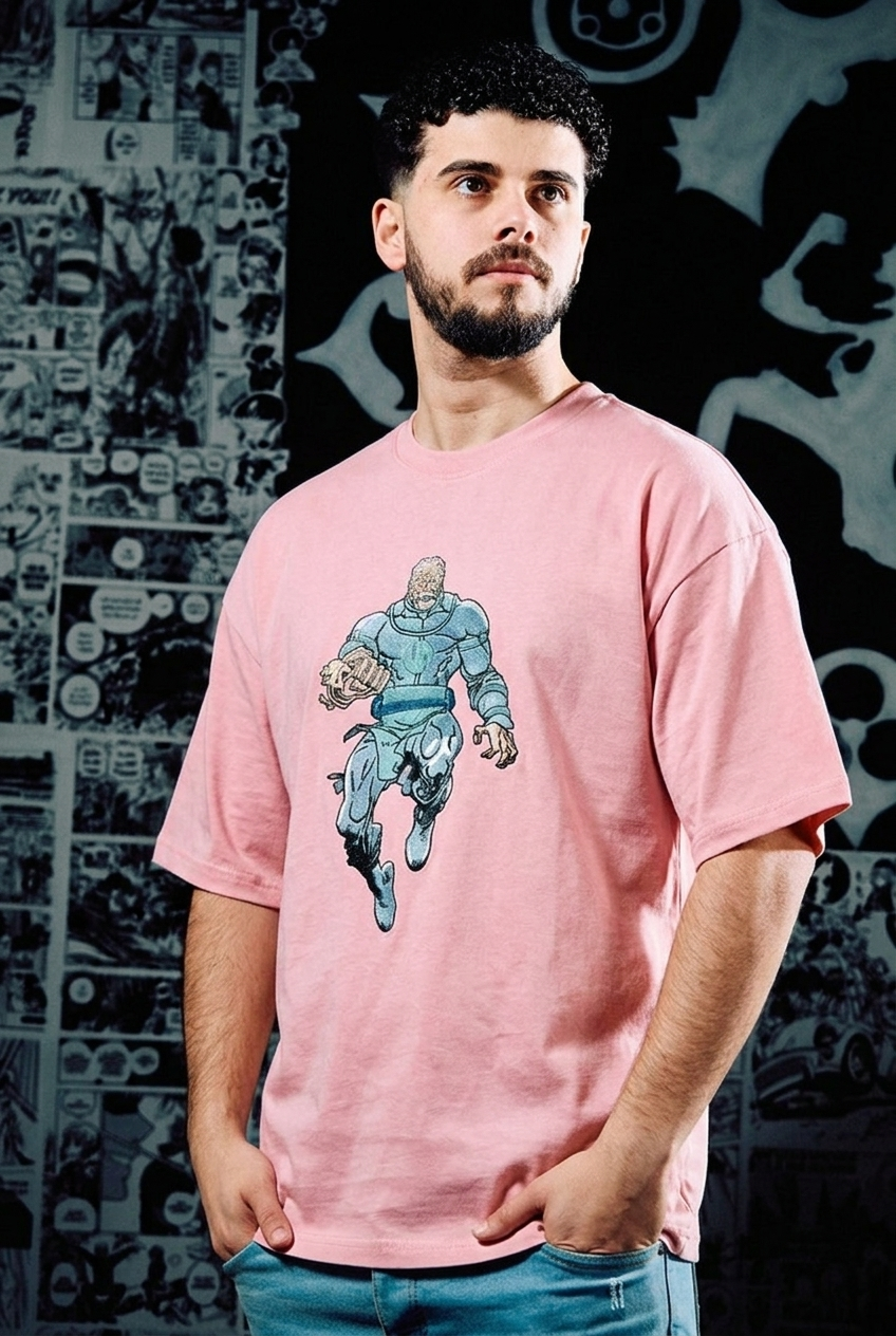 One Punch Man T-Shirt – Garou Monster Edition - Pink