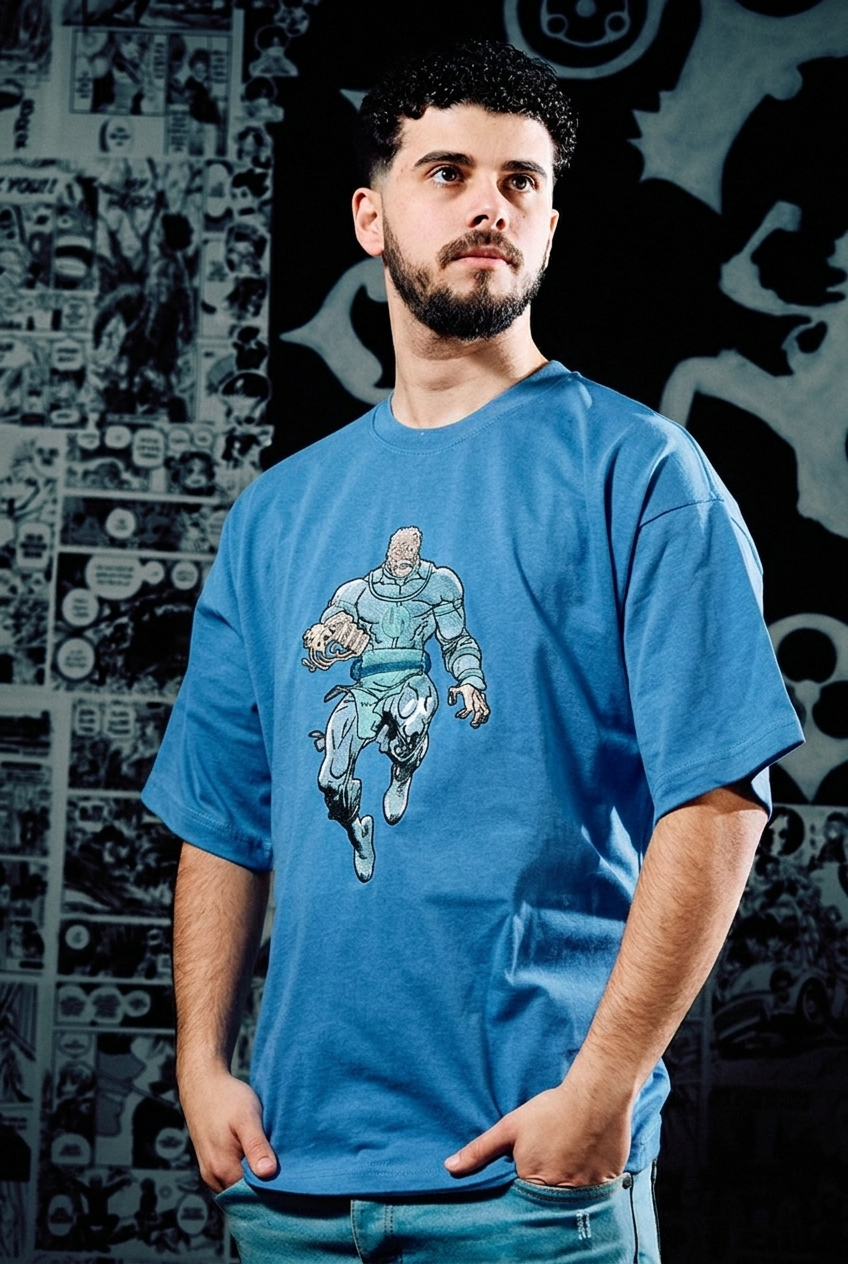 One Punch Man T-Shirt – Garou Monster Edition - Blue