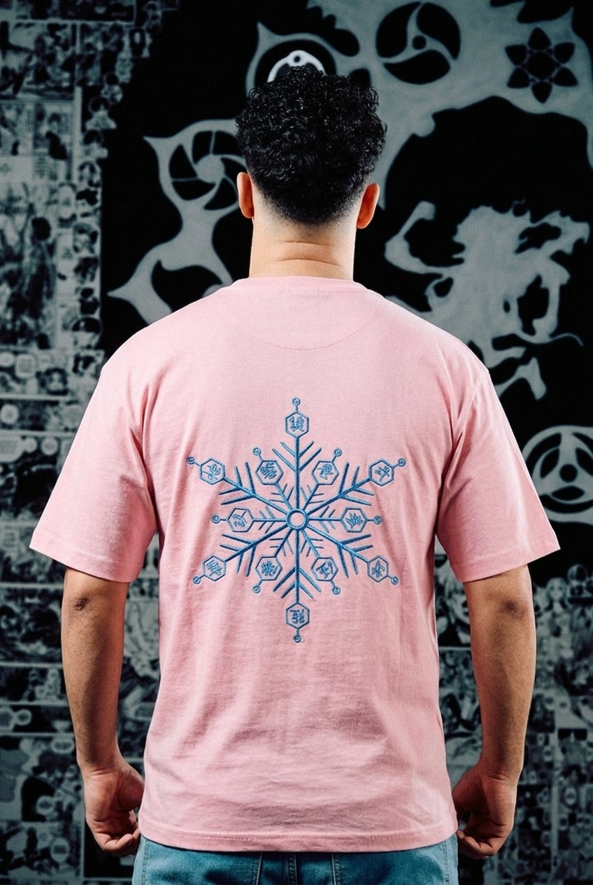 Jujutsu Kaisen T-Shirt – Domain Expansion Back Print Edition - Pink