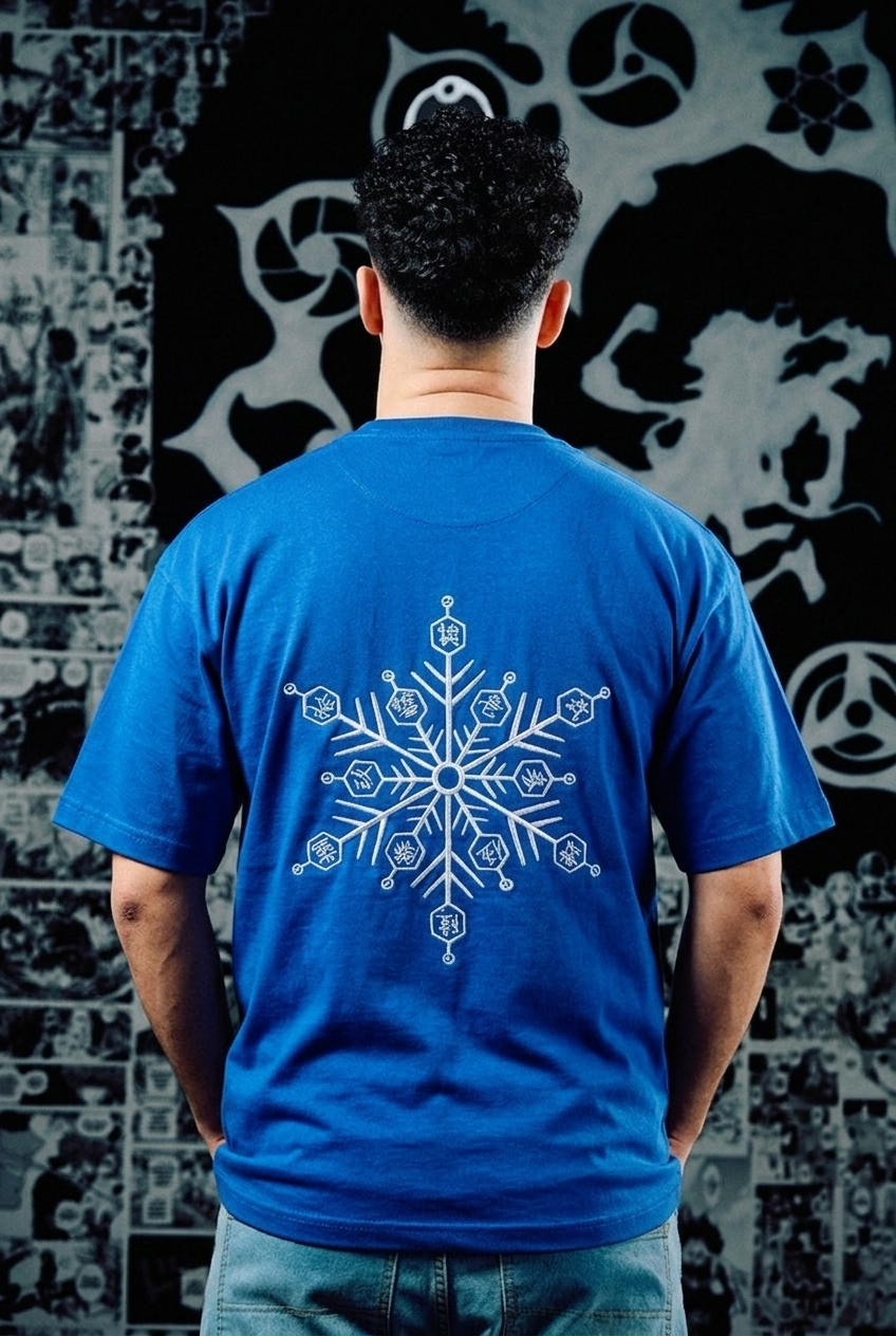 Jujutsu Kaisen T-Shirt – Domain Expansion Back Print Edition - Blue
