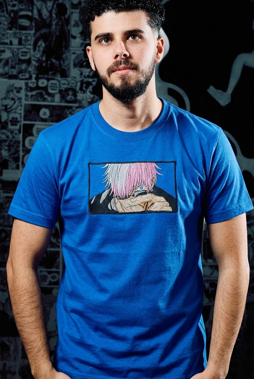Jujutsu Kaisen T-Shirt – Gojo Satoru Limitless Edition - Blue