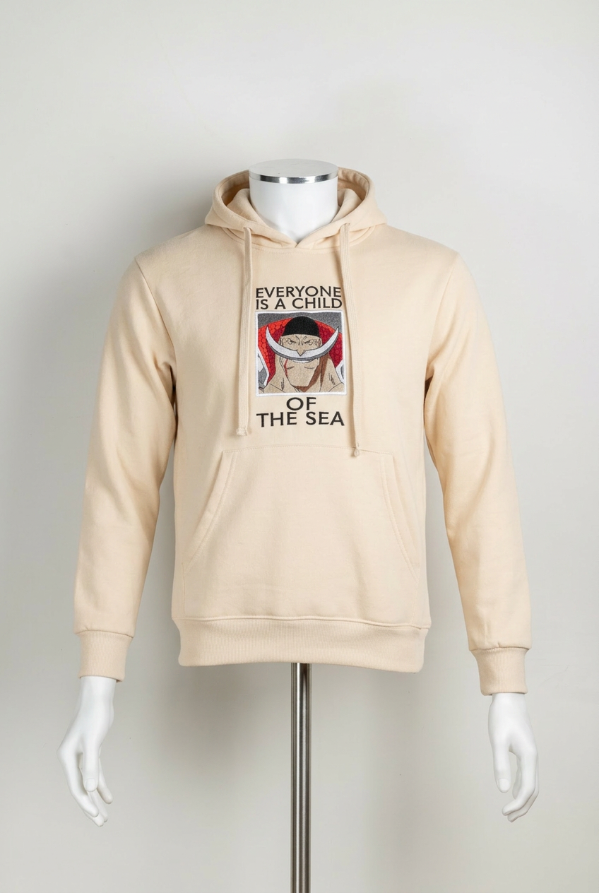 One Piece Crewneck – Zoro Skull & Three Swords Edition - Blue
