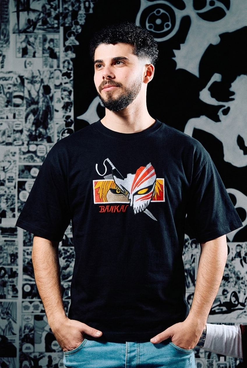 Bleach T-Shirt – Ichigo Bankai Edition - Black