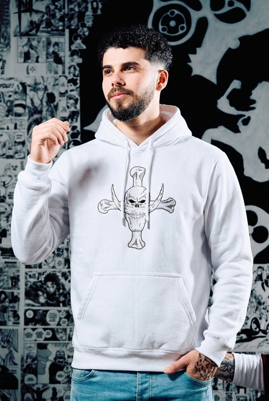 Hoodie – Premium Embroidered Edition Vol.3 - White