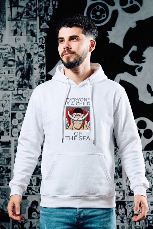Hoodie – Premium Embroidered Edition Vol.4 - White