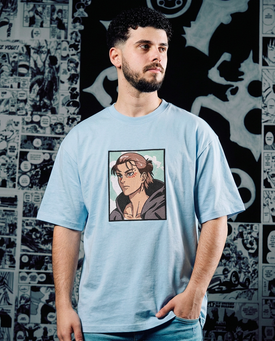 Eren Yeager Legacy Embroidered Tee