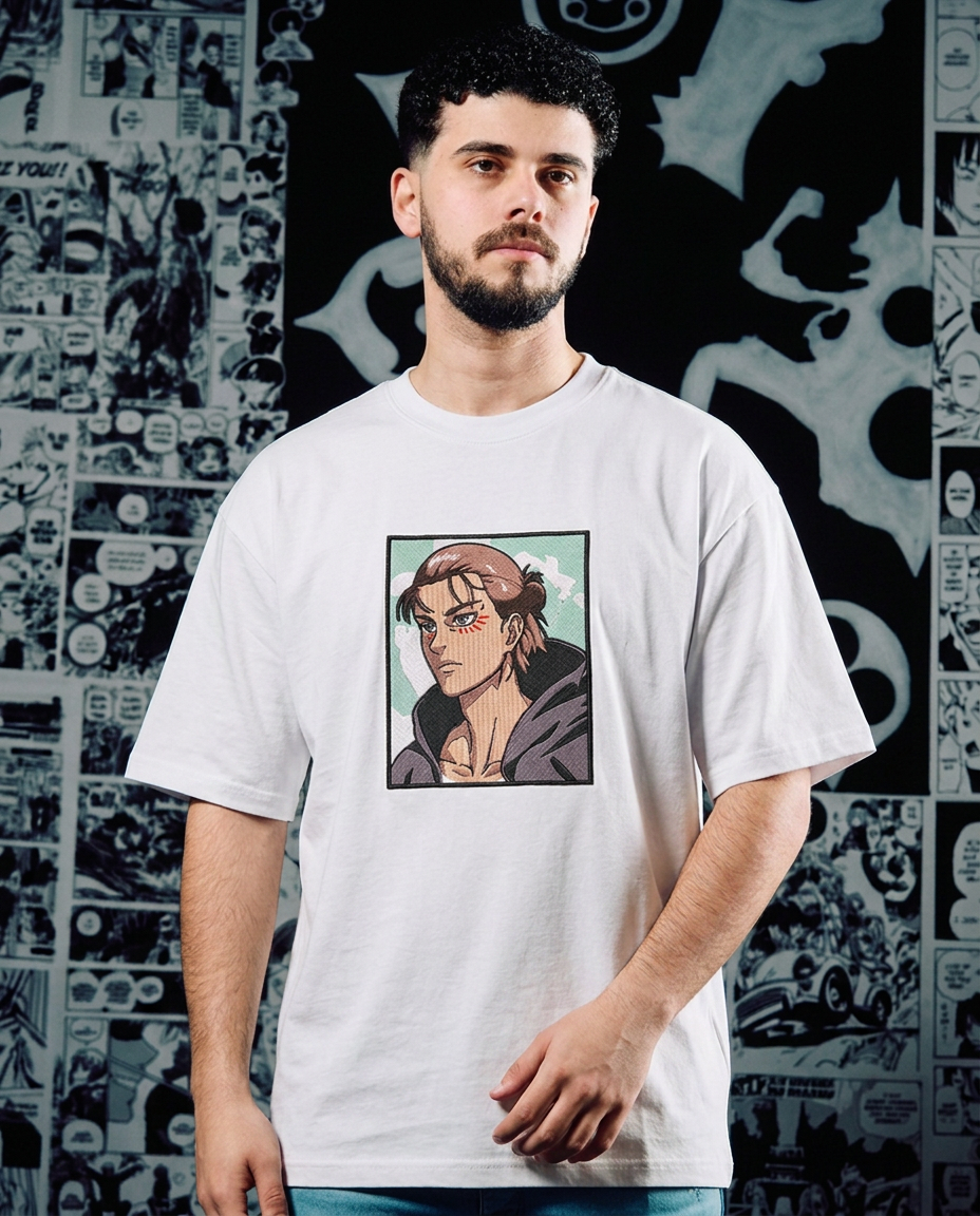 Eren Yeager Legacy Embroidered Tee