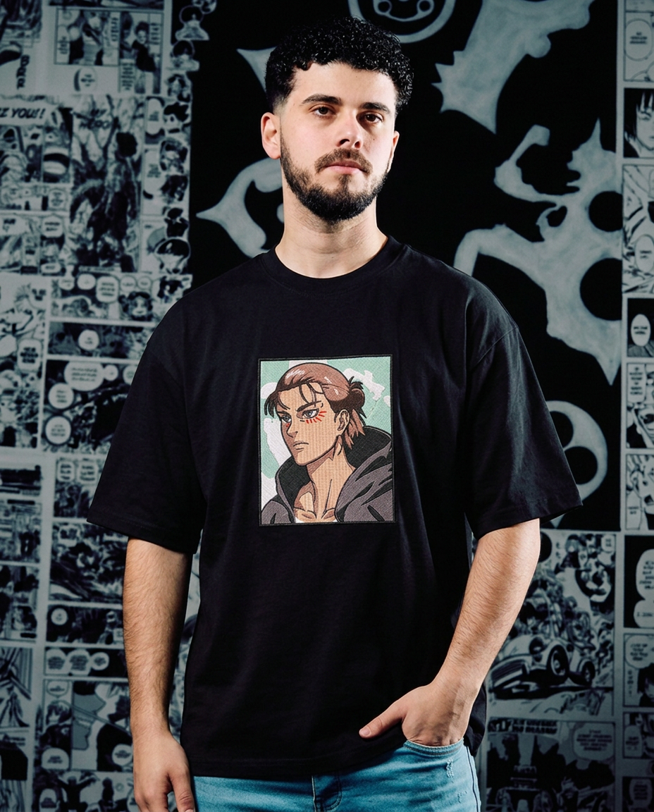 Eren Yeager Legacy Embroidered Tee