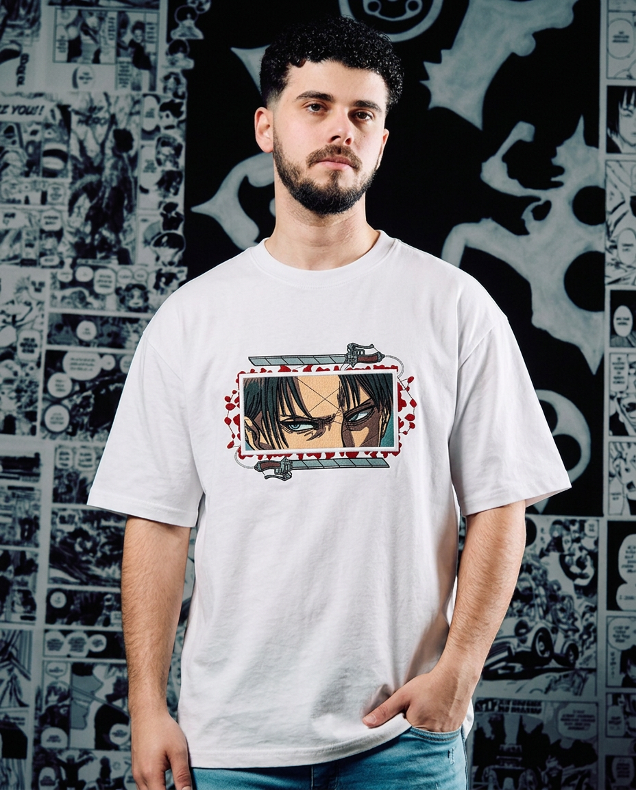 Survey Corps Squad Embroidered Tee