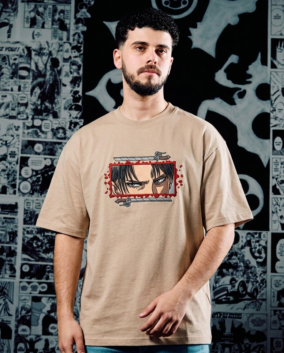 Survey Corps Squad Embroidered Tee