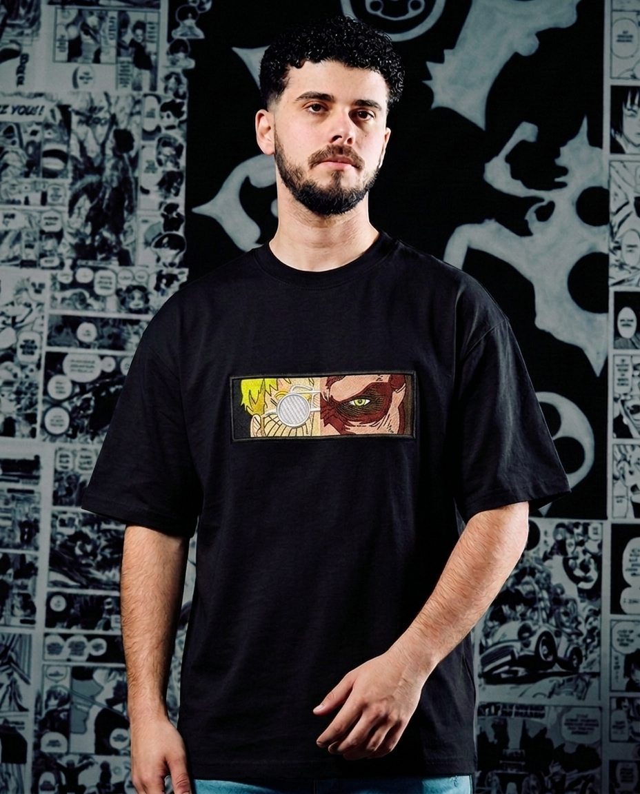 Zeke Yeager Beast Titan Embroidered Tee