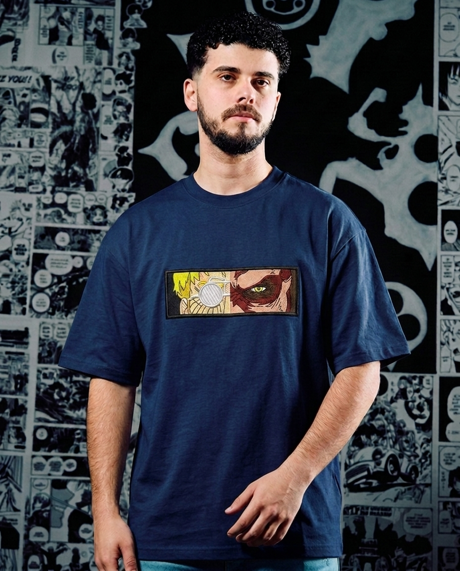 Zeke Yeager Beast Titan Embroidered Tee