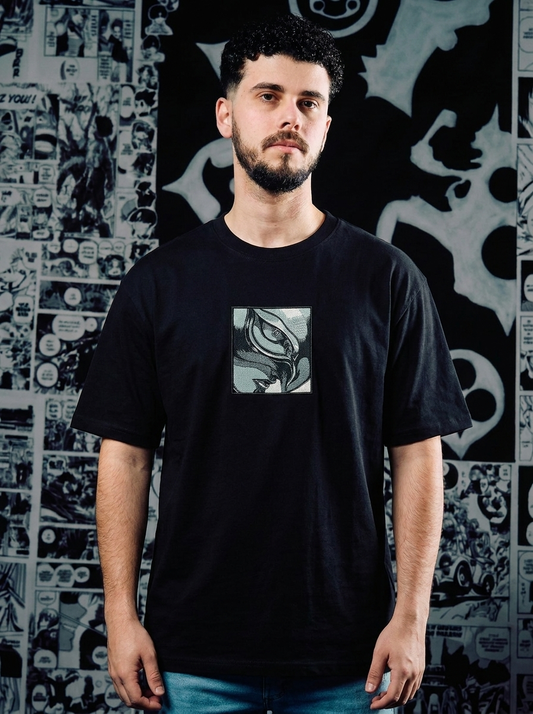 Band of the Hawk Embroidered Tee - Black