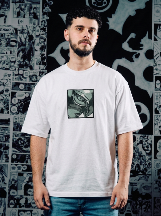Band of the Hawk Embroidered Tee - White