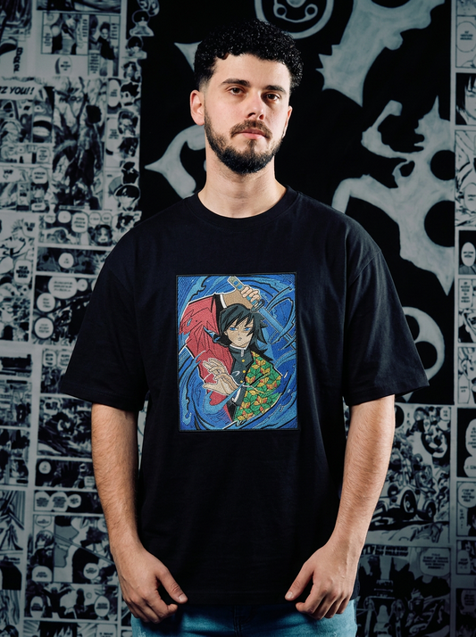 Progenitor of Demons Embroidered Tee - Black