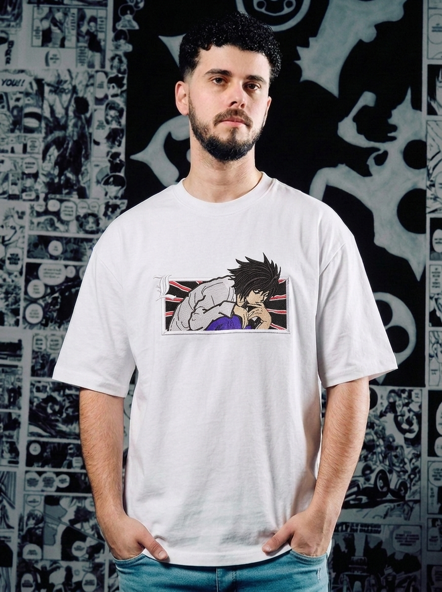 Just Justice Embroidered Tee - White
