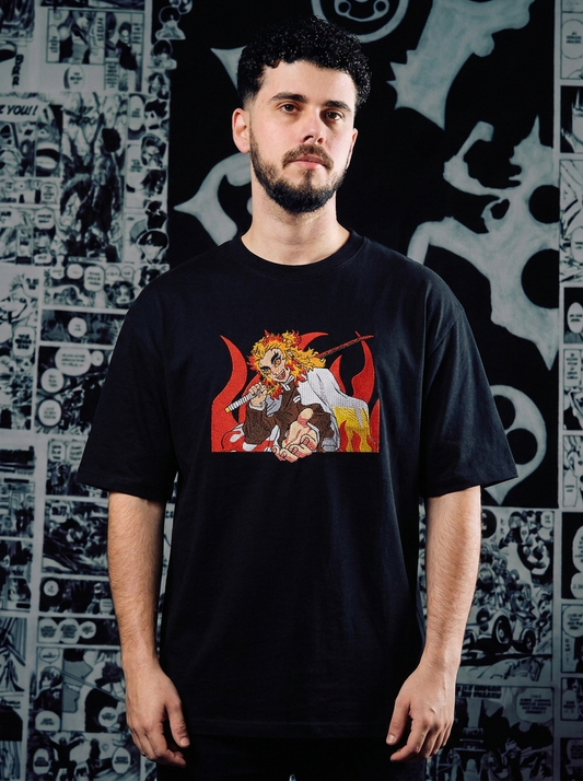 Corps Insignia Embroidered Tee - Black