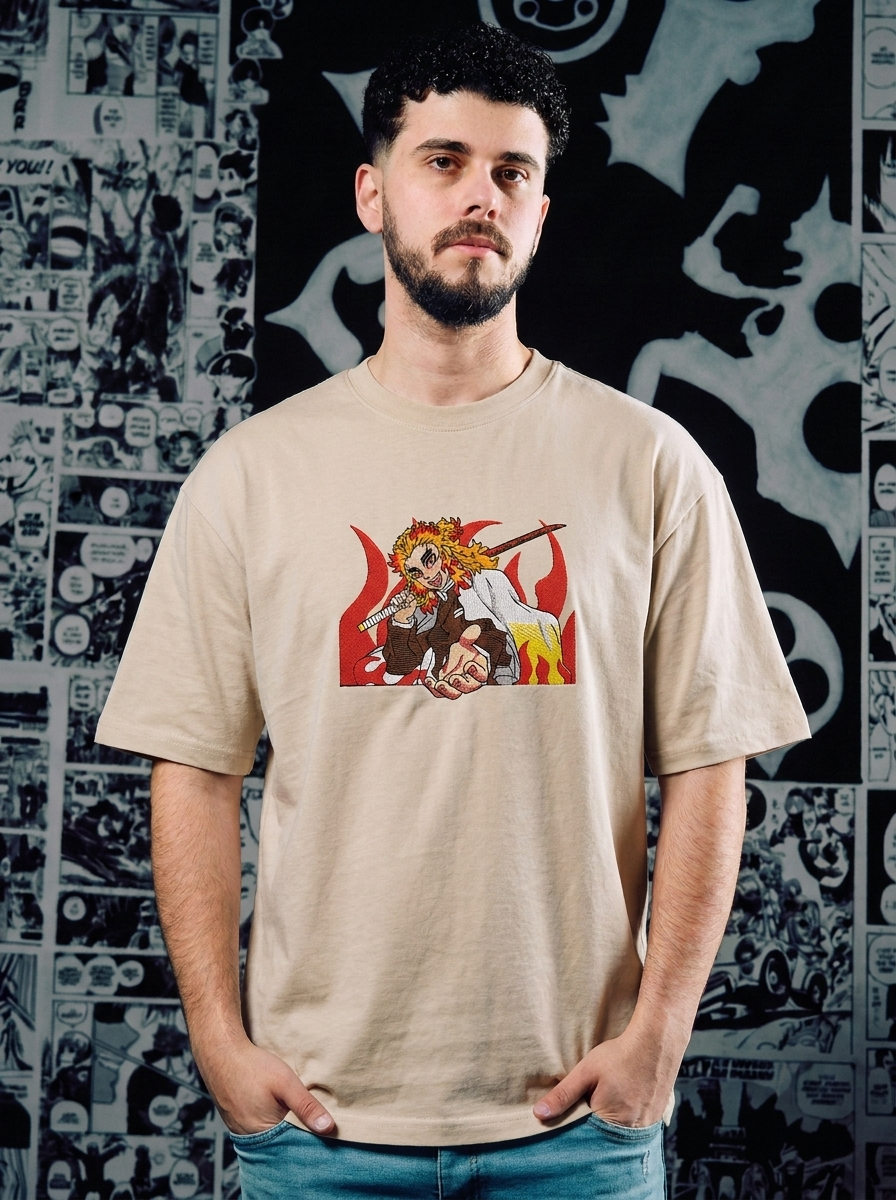 Corps Insignia Embroidered Tee - Beige