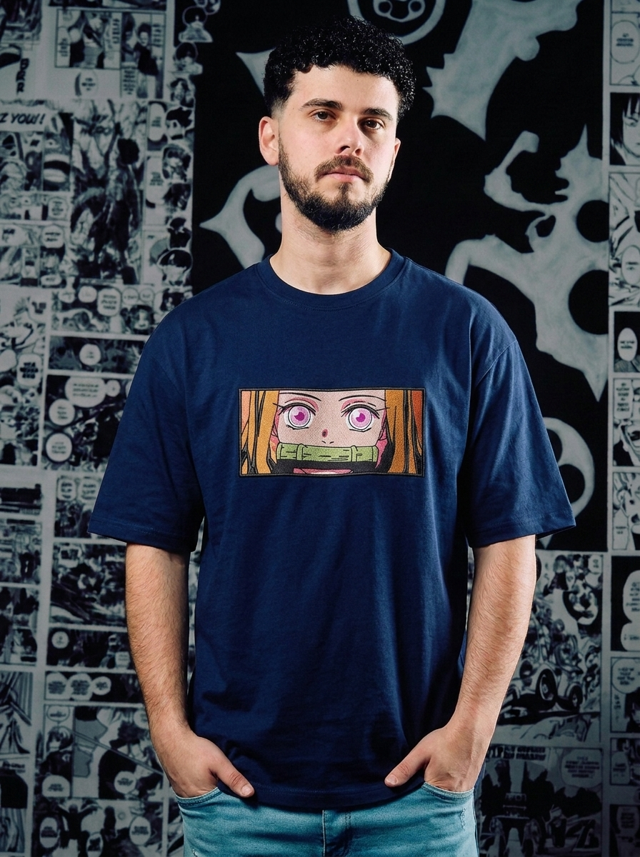 Final Selection Survivor Embroidered Tee - Navy