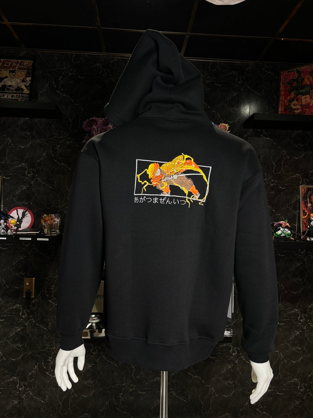 Demon Slayer Hoodie – Zenitsu Thunderclap Edition